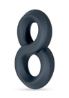 Performance Plus Launch Silicone Cock and Ball Strap - Black