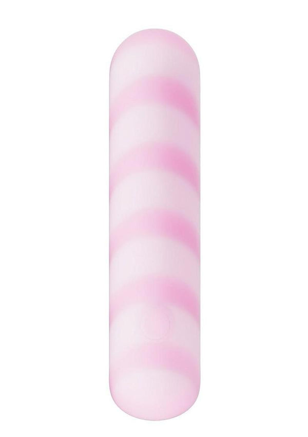 Play with Me Sugar Crush Rechargeable Silicone Bullet - Pink