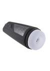 Playboy Pursuit Of Pleasure Rechargeable Textured Vibrating Stroker - Black