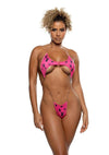 Playboy Splash Bunny Sling - Black/Hot Pink/Pink - One Size
