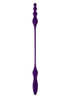 Playboy This and That Rechargeable Silicone Dual End Anal Plug and Vibrator