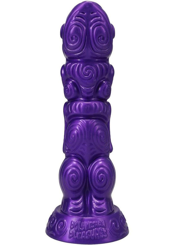 Polynesian Pleasure Idols Uhane Ino Spirit Idol Rechargeable Silicone Vibrating Dildo with Remote