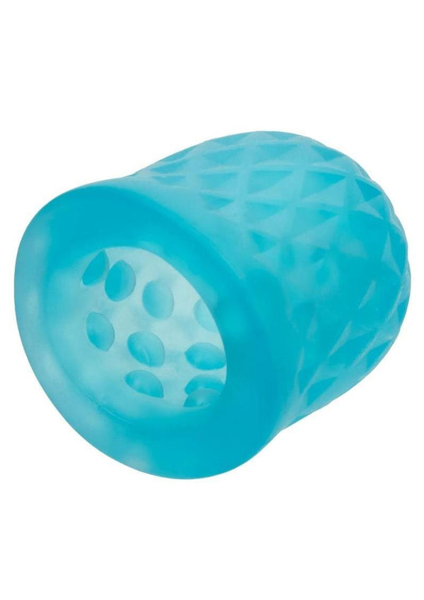 Pop Sock Tickler Reversible Textured Stroker