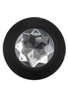 Power Gem Vibrating Petite Crystal Probe Silicone Rechargeable Butt Plug