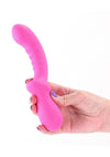Pretty In Pink Peony Rechargeable Silicone G-Spot Vibrator