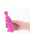 Pretty In Pink Petal Rechargeable Silicone Beaded Vibrator