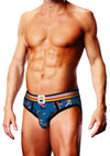 Prowler Pixel Art Gay Pride Collection Brief - Blue/Multicolor - XLarge