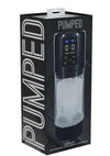 Pumped Ultralift 10 Function Rechargeable Masturbator - Grey/Gun Metal