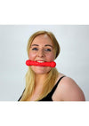 Quickie Gag Silicone Mouth Bit - Red