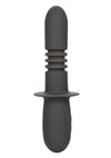 Ramrod Thrusting Rechargeable Silicone Anal Probe - Gray/Grey