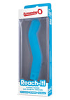 Reach It Silicone USB Rechargeable G-Spot Vibrator Waterproof - Blue