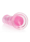 Realrock Crystal Clear Straight No Balls Dildo