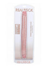 Realrock Realistic Skin Thick Double Ended Dong - Vanilla - 16in