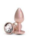 Rear Assets Chrome Anal Plug - Tan - Small