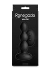 Renegade Valor Rechargeable Silicone Vibrating Anal Beaded Plug with Remote