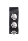 Rock Solid The Leather 3 Snap Adjustable Cock Ring