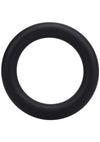 Rock Solid The Silicone Gasket Cock Ring - Black - Large