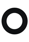 Rock Solid Tri-Pack Silicone Gasket Cock Ring - Black