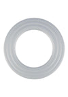 Rock Solid Tri-Pack Silicone Gasket Cock Ring - White