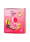 Romp Spin Travel Rechargeable Silicone Clitoral Stimulator - Yellow