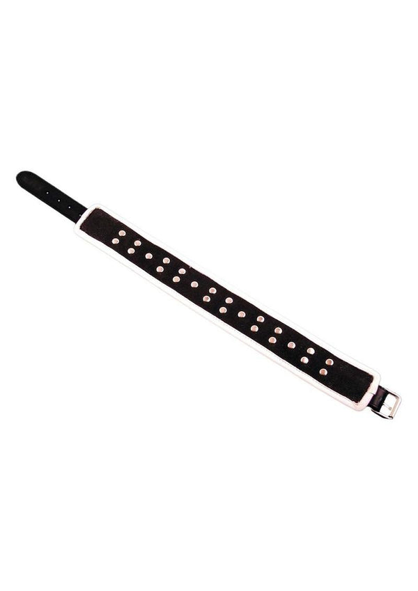 Rouge 5 D Ring Leather Collar