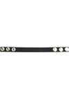 Rouge Leather Adjustable Cock Strap - Black
