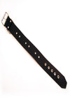 Rouge Rubber Adjustable 3 D-Ring Coller - Black