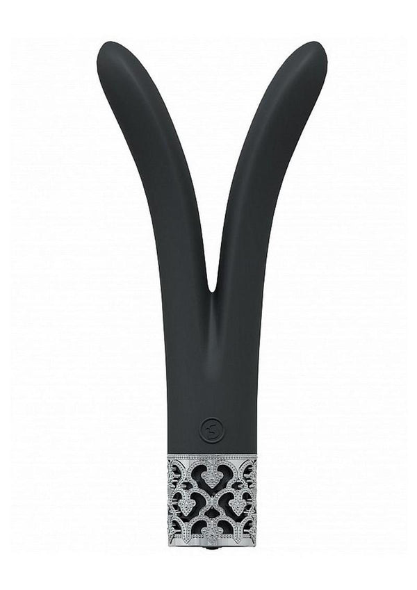 Royal Gems Dueling Queens Rechargeable Silicone Vibrator