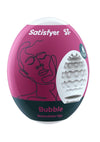 Satisfyer Masturbator Egg 3 Pack Set (Bubble - Purple