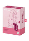 Satisfyer Spot On 1 Rechargeable Silicone Clitoral Vibrator - Berry/Magenta
