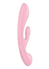 Satisfyer Triple Oh Rechargeable Silicone Dual Stimulating Vibrator
