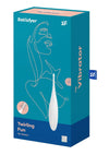 Satisfyer Twirling Fun Silicone Vibrator - White