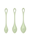 Satisfyer Yoni Power 2 Silicone Weighted Ben Wa Balls Set - Light