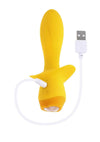 Selopa Mellow Yellow Rechargeable Silicone Vibrating Plug