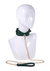 Sex and Mischief Indica Cutout Collar and Leash