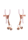 Sex and Mischief Peaches N Creame Bell Nipple Clamps