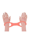 Sex and Mischief Peaches N Creame Silicone Cuffs