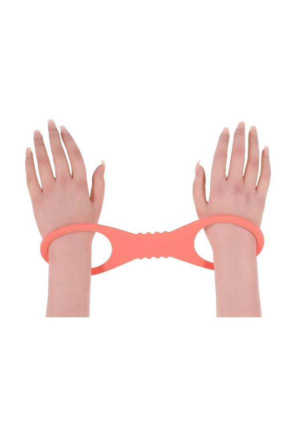Sex and Mischief Peaches N Creame Silicone Cuffs