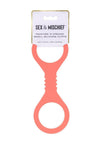 Sex and Mischief Peaches N Creame Silicone Cuffs - Orange - Small