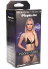 Signature Strokers Girls Of Social Media @Layna.me Pocket Pussy Masturbator - Flesh/Vanilla