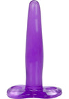 Silicone Tee Probe Butt Plug - Purple