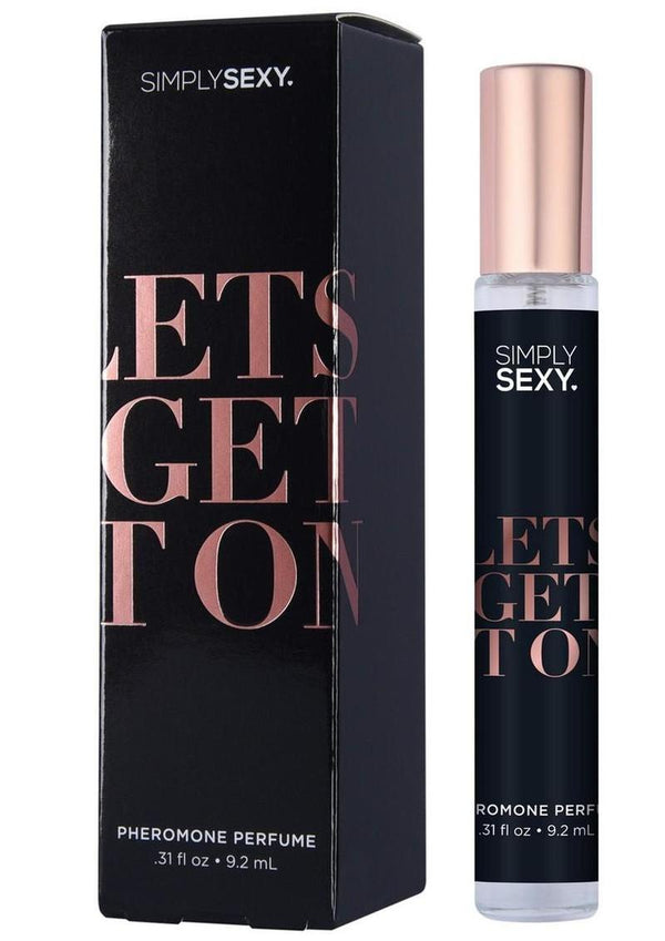 Simply Sexy Pheromone Perfume Let's Get It On Spray