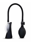 Size Up Rechargeable Vibrating Petite Pump - Black/Clear