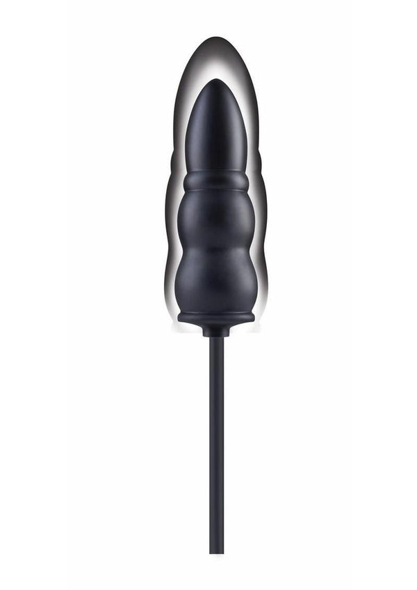 Size Up Ripple Inflatable Silicone Butt Plug