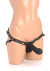 Strap U 28x Rechargeable Silicone 28x Large Double Dildo with Harness and Remote Control
