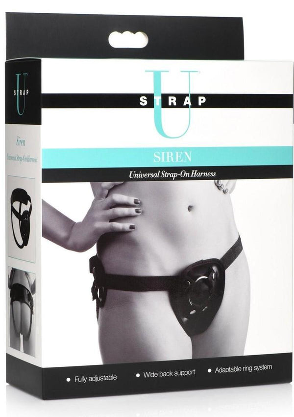 Strap U Siren Universal Strap-On Harness - Black