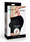 Strap U Uncut Packer Silicone 5.1in Dildo - Vanilla
