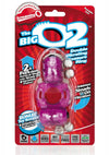 The Big O 2 Vibrating Double Ring - Purple