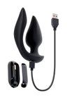 The Genie Rechargeable Silicone Multi-Play Vibrator with Remote
