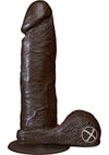 The Realistic Cock Dildo - Black - 6in